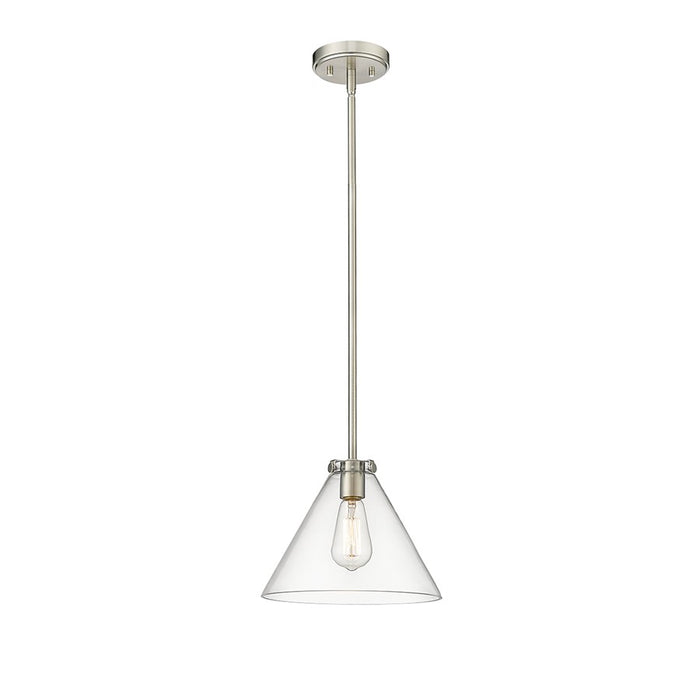 Millennium Lighting Aliza 1Lt Pendant, Brushed Nickel
