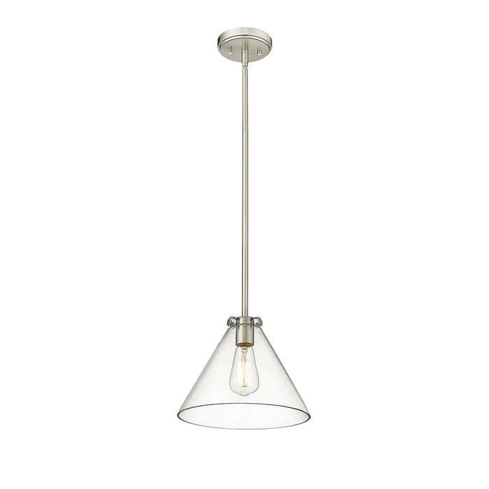 Millennium Lighting Aliza 1Lt Pendant, Brushed Nickel