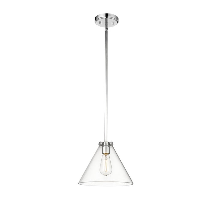 Millennium Lighting Aliza 1Lt Pendant, Polished Chrome - 8141-CH