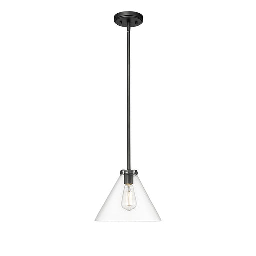 Millennium Lighting Aliza 1Lt Pendant, Black - 8141-MB