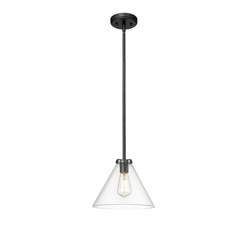 Millennium Lighting Aliza 1Lt Pendant, Black