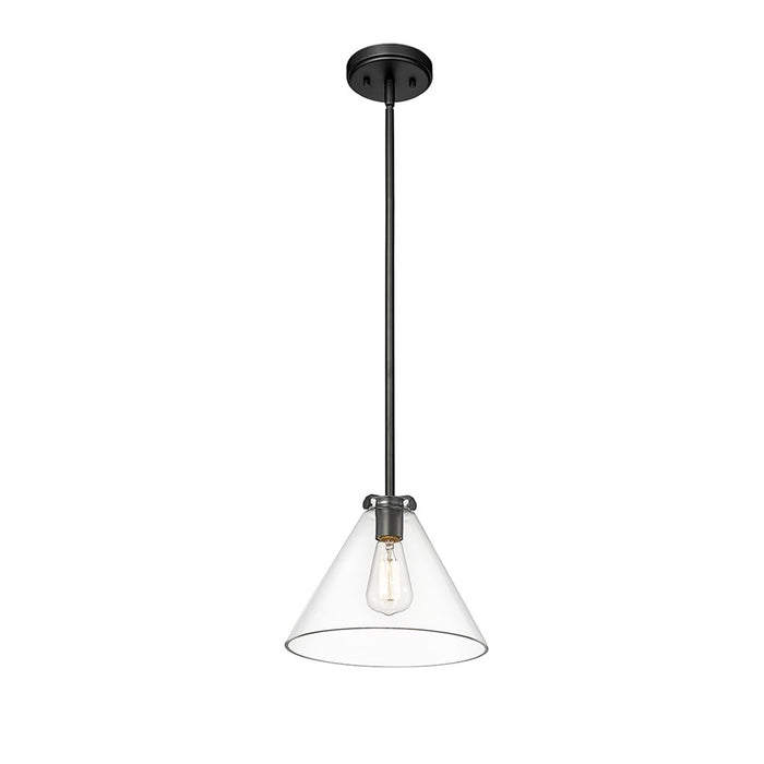 Millennium Lighting Aliza 1Lt Pendant, Black
