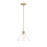Millennium Lighting Aliza 1Lt Pendant, Modern Gold