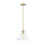 Millennium Lighting Aliza 1Lt Pendant, Modern Gold