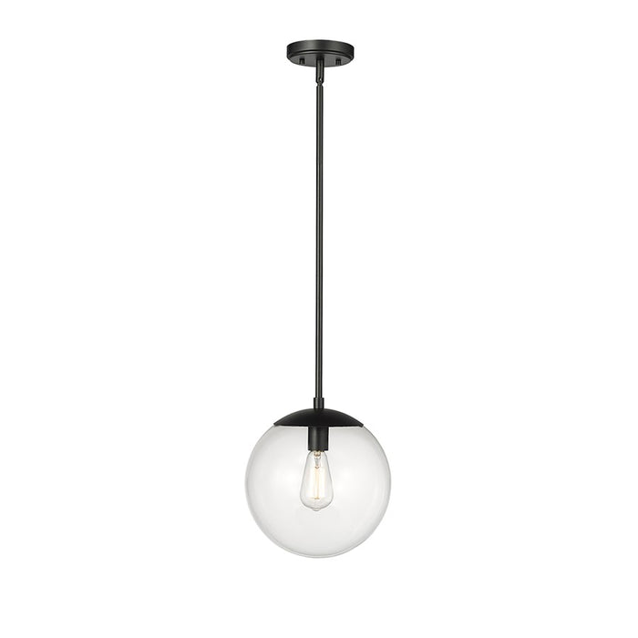 Millennium Lighting Avell 1Lt Pendant, Black - 8151-MB