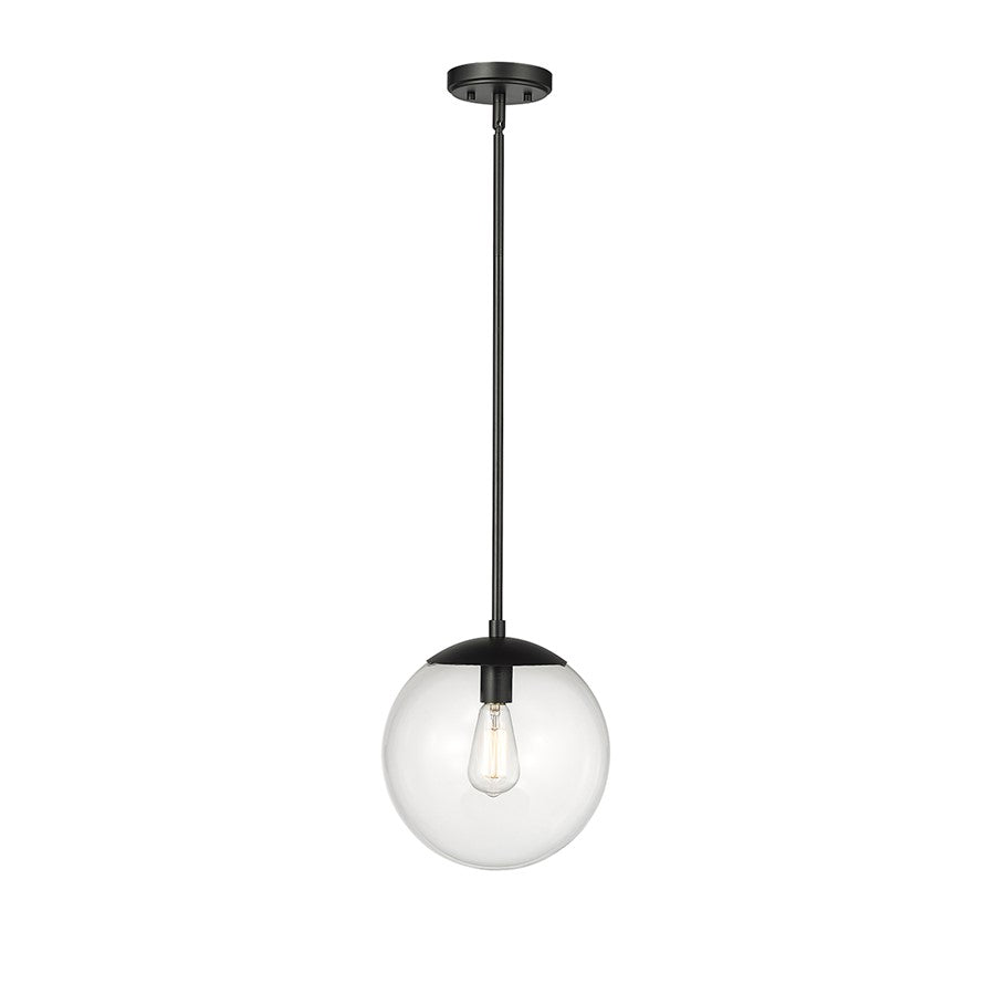 Millennium Lighting Avell 1Lt Pendant, Black - 8151-MB