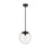 Millennium Lighting Avell 1Lt Pendant, Black
