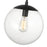 Millennium Lighting Avell 1Lt Pendant, Black