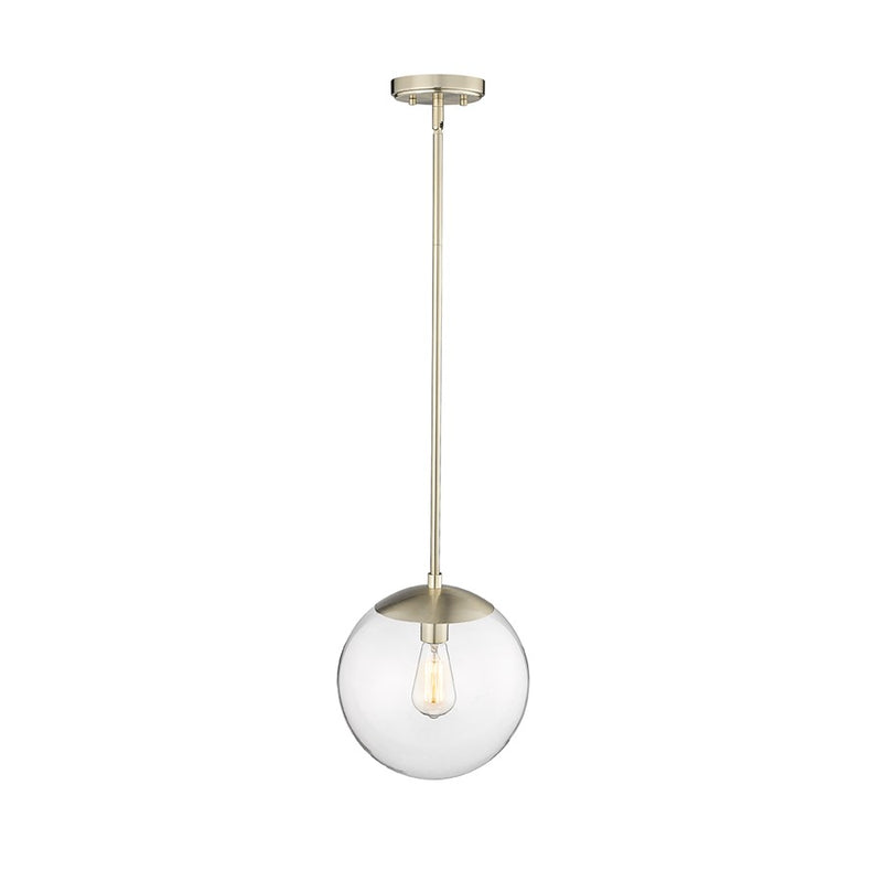 Millennium Lighting Avell 1Lt Pendant, Modern Gold - 8151-MG