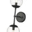 Millennium Lighting Avell 2 Light Wall Sconce, Matte Black