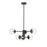 Millennium Lighting Avell 6Lt Pendant, Black