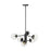 Millennium Lighting Avell 6Lt Pendant, Black