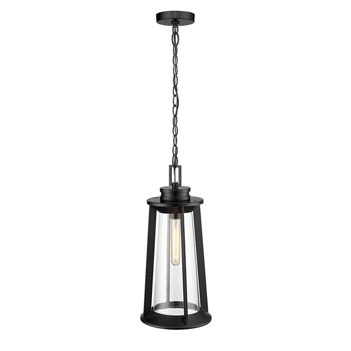 Millennium Lighting Bolling 1Lt Outdoor Pendant, Powder Coated Black