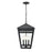 Millennium Lighting Seager 3Lt Outdoor Hanging Lantern, Black - 82105-TBK