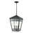 Millennium Lighting Seager 3Lt Outdoor Hanging Lantern, Black