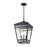 Millennium Lighting Seager 3Lt Outdoor Hanging Lantern, Black