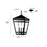 Millennium Lighting Seager 3Lt Outdoor Hanging Lantern, Black