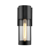 Millennium Lighting Hester 1Lt 11" Outdoor Wall Sconce, Black - 8211-PBK