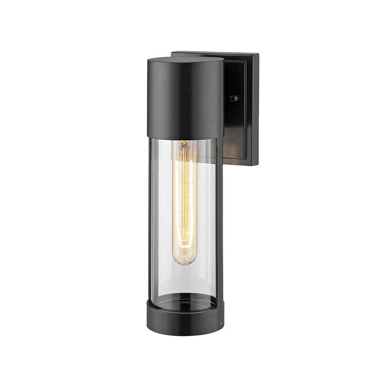 Millennium Lighting Hester 1Lt 13" Outdoor Wall Sconce, Black - 8212-PBK
