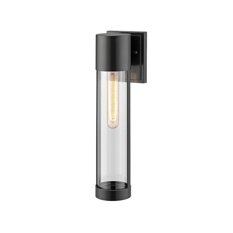 Millennium Lighting Hester 1Lt 12" Outdoor Wall Sconce, Black