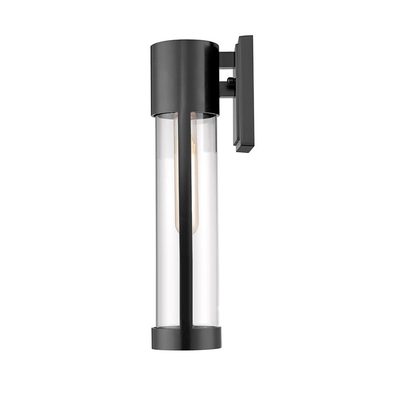 Millennium Lighting Hester 1Lt 12" Outdoor Wall Sconce, Black