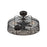 Millennium Lighting 3 Light Fandelier, Matte Black