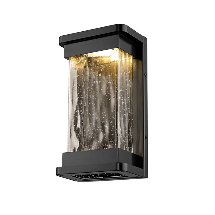 Millennium Lighting Ederle 1Lt 12" Outdoor Wall Sconce, Coated Black