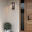 Millennium Lighting Ederle 1Lt 16" Outdoor Wall Sconce, Coated Black