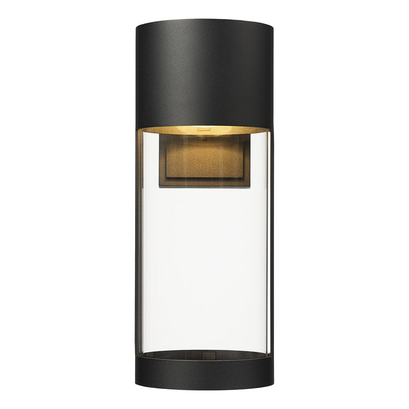 Millennium Lighting Trefor 15" LED Outdoor Wall Sconce, Black - 84101-PBK