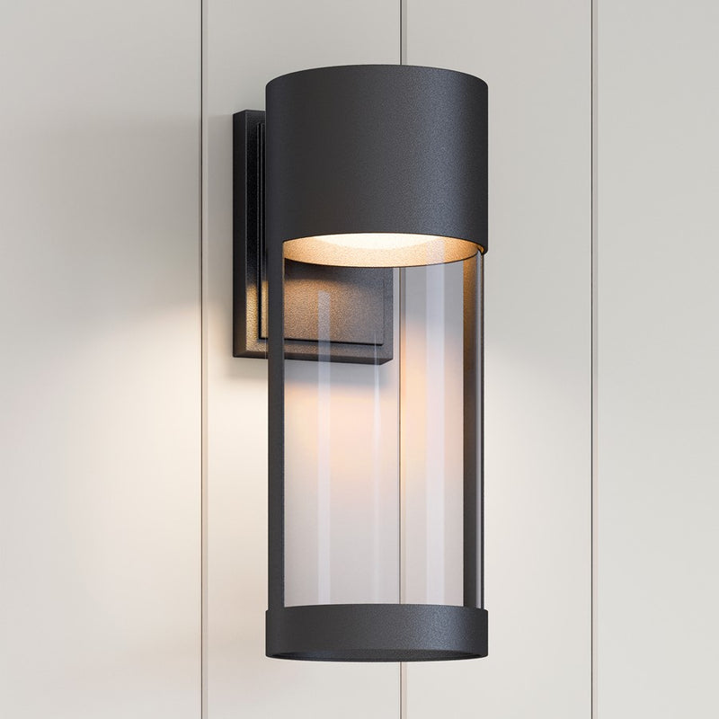 Millennium Lighting Trefor 15" LED Outdoor Wall Sconce, Black