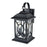 Millennium Lighting Allbert 2Lt Outdoor Wall Sconce, Black