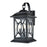 Millennium Lighting Allbert 3Lt Outdoor Wall Sconce, Black