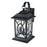 Millennium Lighting Allbert 3Lt Outdoor Wall Sconce, Black