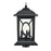 Millennium Lighting Allbert 3Lt Outdoor Post Lantern, Black