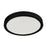 RP Lighting 7" Ultra Slim Round Disk 14W/4K, Black/Frosted - 8536-1BK-90-4K