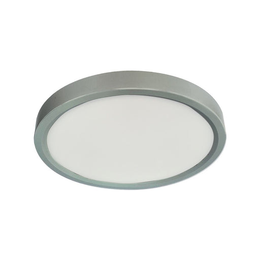 RP Lighting 1Lt 7" Ultra Slim Rnd Disk 15.5W, NK/Frosted - 8536-1BN-HO-90-3K