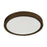RP Lighting 7" Ultra Slim Round Disk 14W, Brz/Frosted - 8536-1OB-90-3K