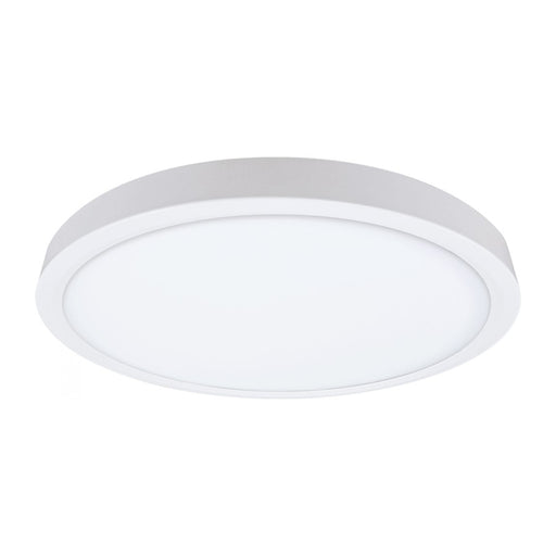 RP Lighting 9" Ultra Slim Round Disk 18W, White/Frosted - 8537WH-90-3K