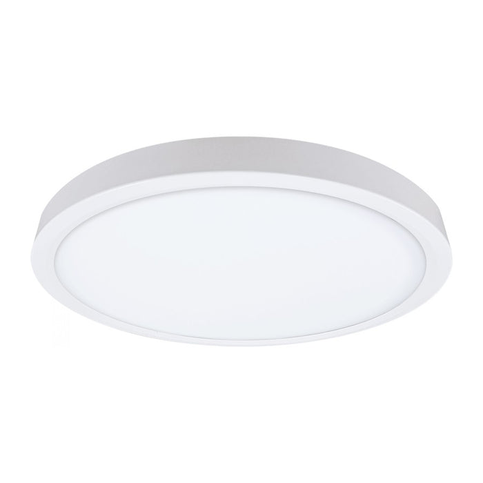 RP Lighting 9" Ultra Slim Round Disk 18W, White/Frosted - 8537WH-90-3K