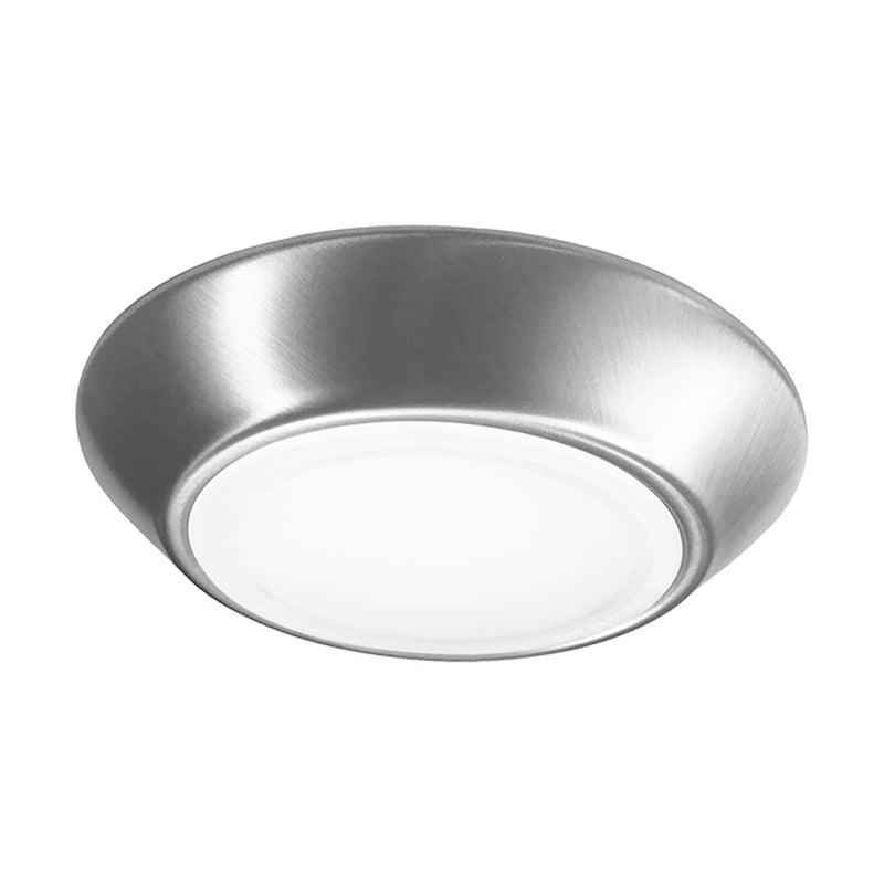 RP Lighting 6" LED Disk Light 15W Flat lens, NK/Frosted - 8538BN-90-3K