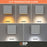 RP Lighting 1Lt 6" LED Ultra Thin Light 3K, White/Frosted