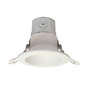 RP Lighting 6in LED Rec Retro J-Box 20W 90CRI 3K, White/Frosted - 8545WH-90-3K