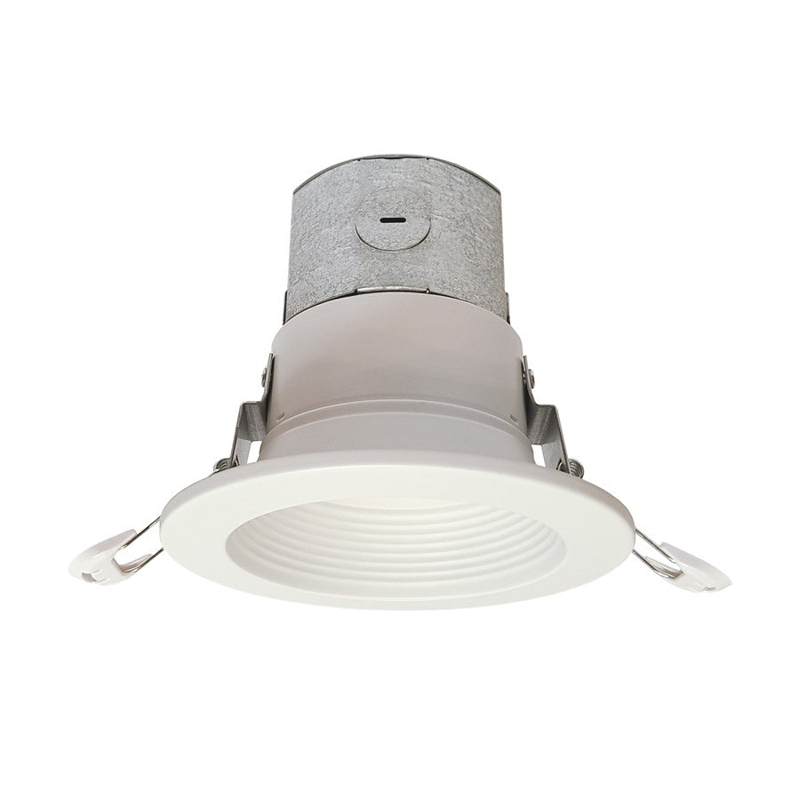 RP Lighting 6in LED Rec Retro J-Box 20W 90CRI 4K, White/Frosted - 8545WH-90-4K