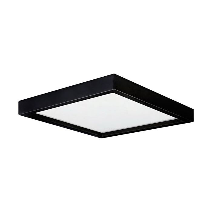 RP Lighting 6" Low Profile Square 15W/4K, Black/White - 8548BK-90-4K
