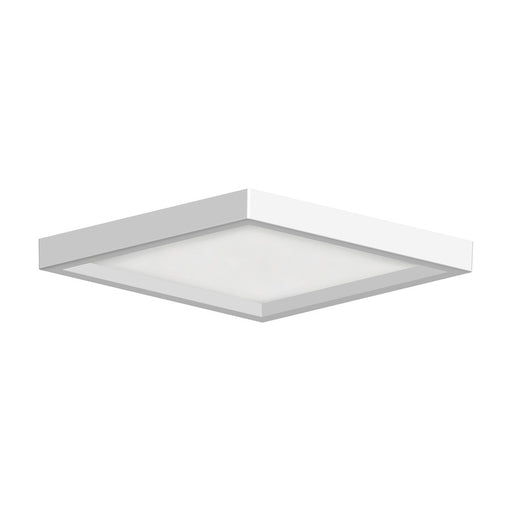 RP Lighting 6" Low Profile Square 15W/4K, White/White - 8548WH-90-4K