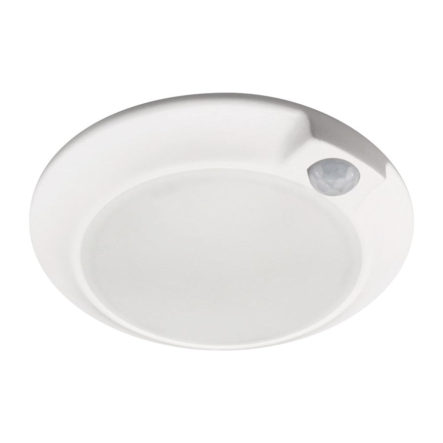 RP Lighting 1Lt 6" LED Disk 15W Wet 90CRI-Sensor, Wht/Frosted - 8556WH-S-90-3K