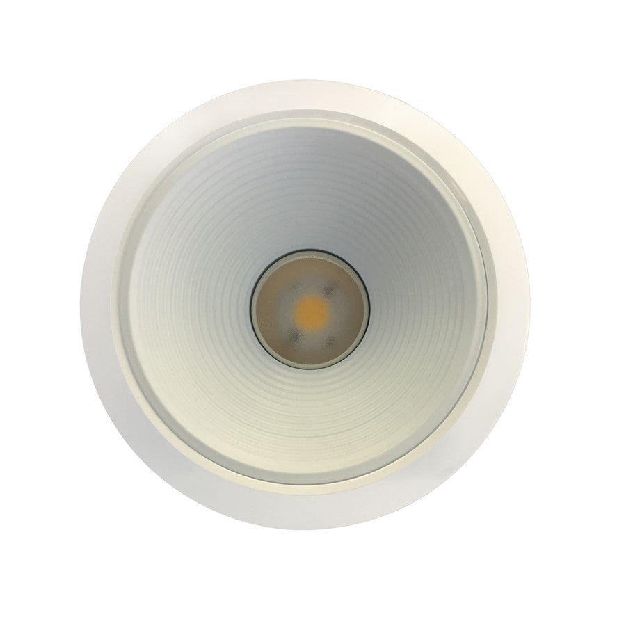 RP Lighting 6" LED Rec.Baffle Damp 20W, 3K, White - 8570WH-20-3K