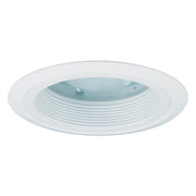 RP Lighting 4" Reflector-Lens W/baffle, Wet LED, White - 8587WH