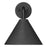 Millennium Lighting Axston 1Lt 15" Outdoor Wall Sconce, Black - 86102-TBK