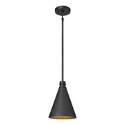 Millennium Lighting Axston 1Lt 12" Outdoor Hanging Lantern, Black - 86103-TBK